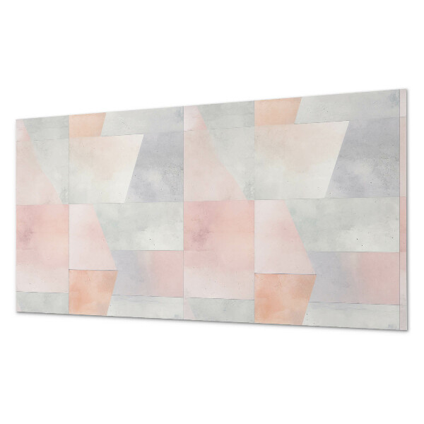 Wandpaneel pvc Pastelgeometrie