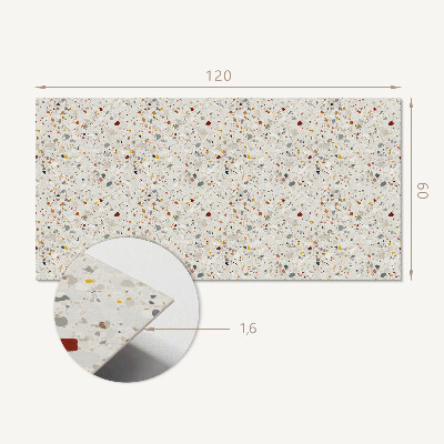 Zelfklevend wandpaneel Een verzameling van verschillende vormen