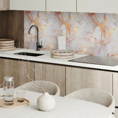 Wandpaneel pvc Marmerpatroon met subtiele adering