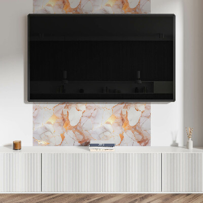 Wandpaneel pvc Marmerpatroon met subtiele adering