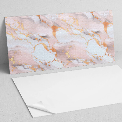 Vinyl wandpaneel Marmermotief met details