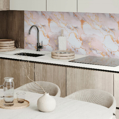 Vinyl wandpaneel Marmermotief met details