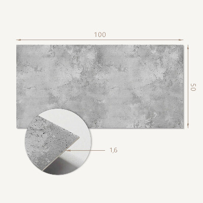 Wandpaneel pvc Betonnen oppervlak met krassen