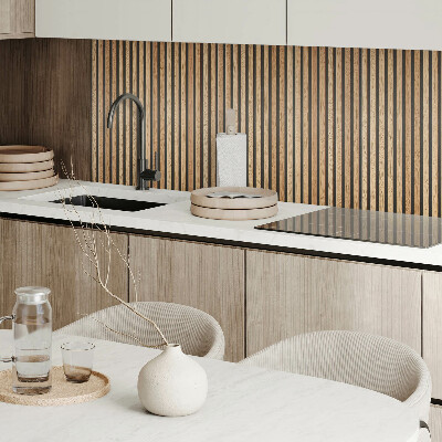 Zelfklevend wandpaneel Verticale lijnen op het bord