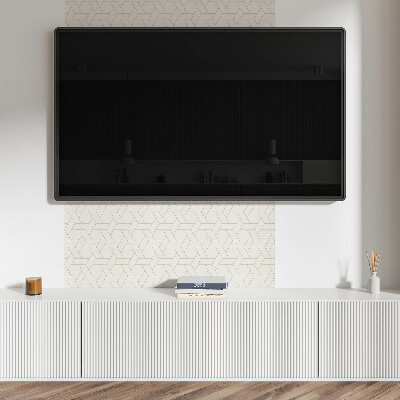 Wandpaneel pvc Zeshoekig geometrisch motief