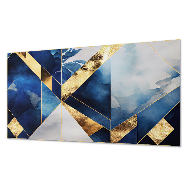 Zelfklevend wandpaneel Geometrie in kleuren