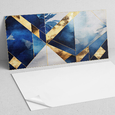 Zelfklevend wandpaneel Geometrie in kleuren