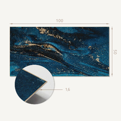 Wandpaneel pvc Dynamisch golfmotief