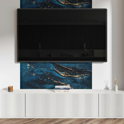 Wandpaneel pvc Dynamisch golfmotief