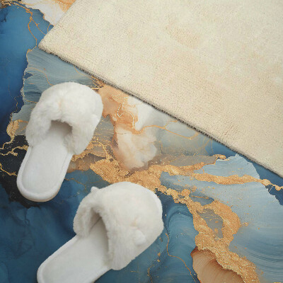 Zelfklevend wandpaneel Golven in een abstracte stijl