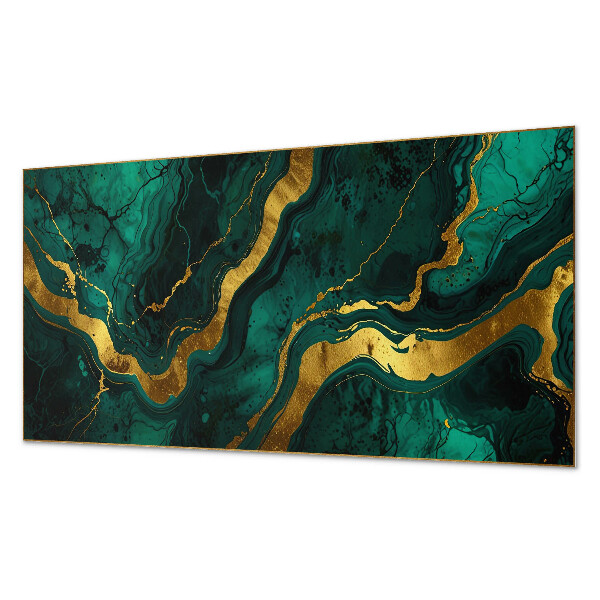 Zelfklevend wandpaneel Abstracte golven in de structuur