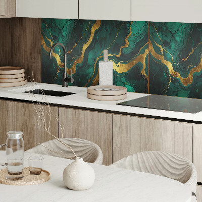 Zelfklevend wandpaneel Abstracte golven in de structuur