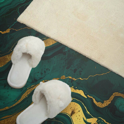 Zelfklevend wandpaneel Abstracte golven in de structuur