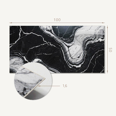 Vinyl wandpaneel Abstract marmermotief