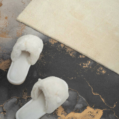 Zelfklevend wandpaneel Abstracte vlekken in dynamische vormen