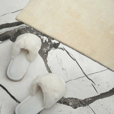 Zelfklevend wandpaneel Marmermotief met uitgesproken aderen