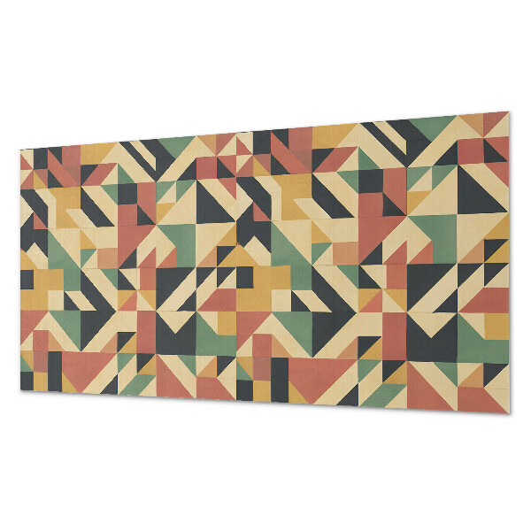 Vinyl wandpaneel Geometrische abstractie in een moderne stijl