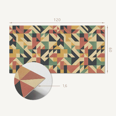 Vinyl wandpaneel Geometrische abstractie in een moderne stijl