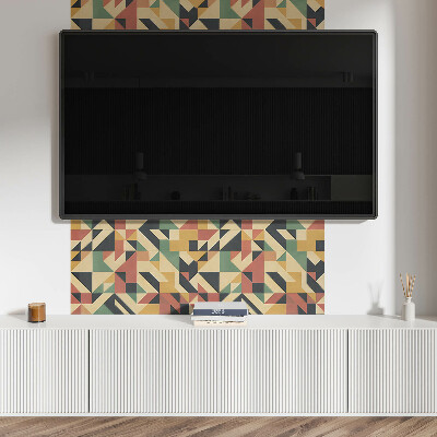 Vinyl wandpaneel Geometrische abstractie in een moderne stijl