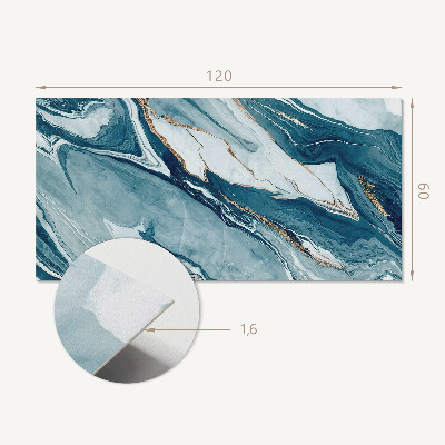 Vinyl wandpaneel Bewegende abstracte golven