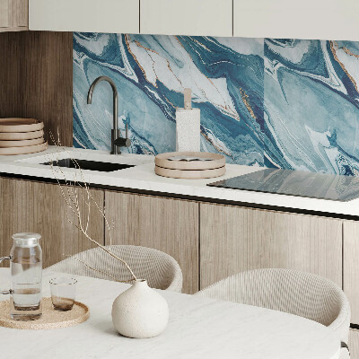 Vinyl wandpaneel Bewegende abstracte golven