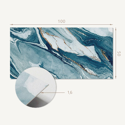 Vinyl wandpaneel Bewegende abstracte golven