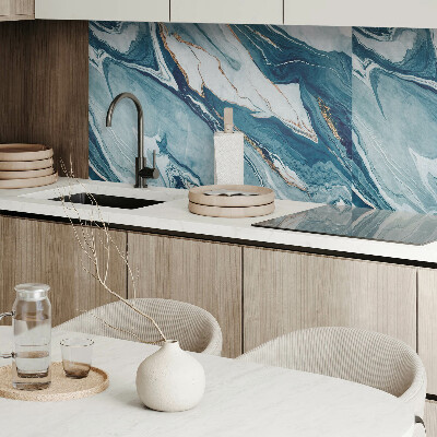 Vinyl wandpaneel Bewegende abstracte golven