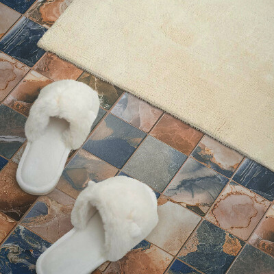 Wandpaneel pvc Steenpatronen in een mozaïekcompositie