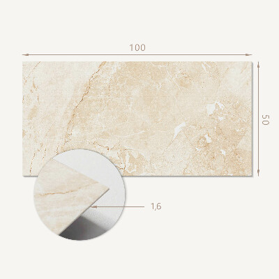 Vinyl wandpaneel Marmermotief in een elegante stijl