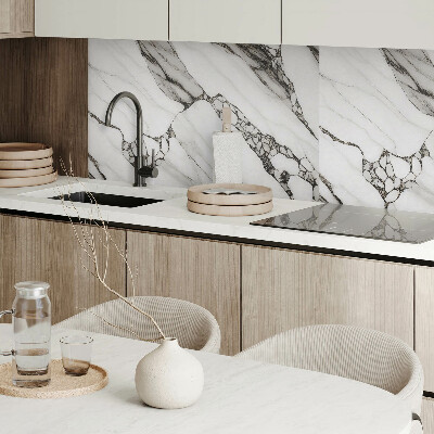 Zelfklevend wandpaneel Marmerpatroon met fijne aderen