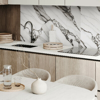 Zelfklevend wandpaneel Marmerpatroon met fijne aderen