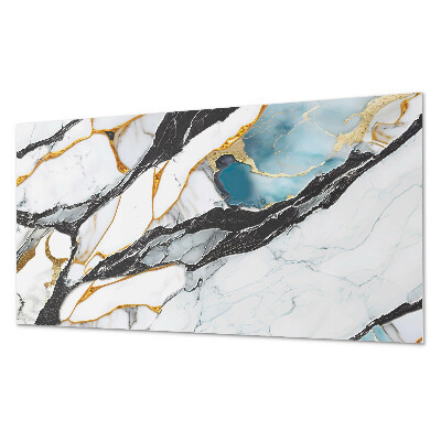 Vinyl wandpaneel Geaderd marmerpatroon