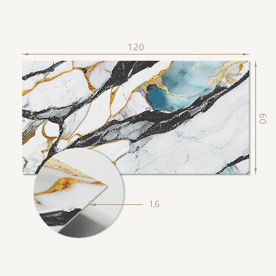 Vinyl wandpaneel Geaderd marmerpatroon