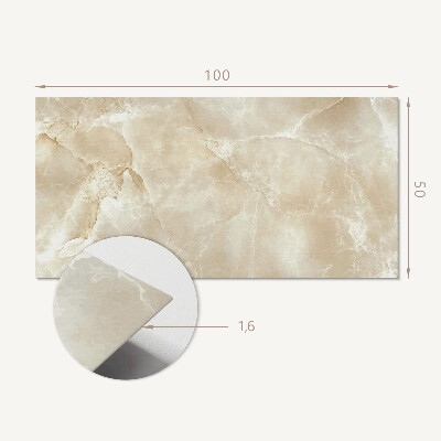 Wandpaneel pvc Stijlvol marmerstructuurpatroon