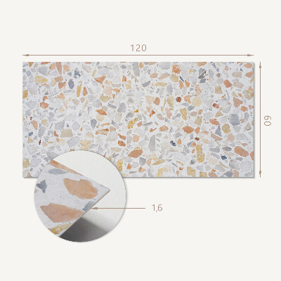 Wandpaneel pvc Artistieke stijl steenmozaïek