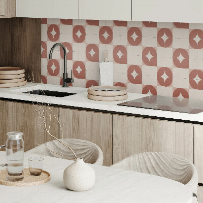 Vinyl wandpaneel Geometrisch motief met cirkels