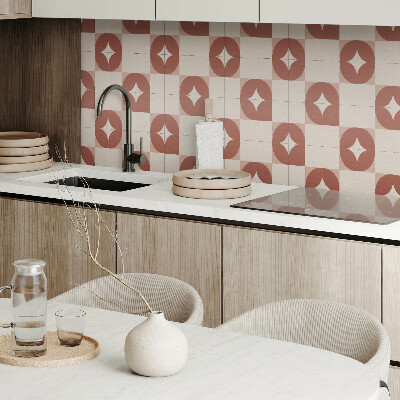 Vinyl wandpaneel Geometrisch motief met cirkels