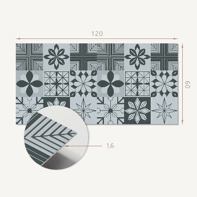 Wandpaneel pvc Geometrische mozaïekpatronen