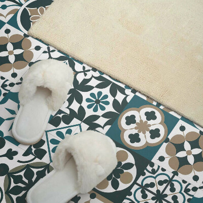 Vinyl wandpaneel Tegelpatronen in een harmonieuze opstelling