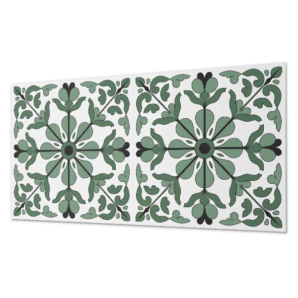 Wandpaneel pvc Plantsymmetrie in een harmonieuze stijl