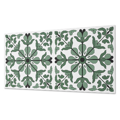 Wandpaneel pvc Plantsymmetrie in een harmonieuze stijl