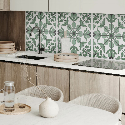 Wandpaneel pvc Plantsymmetrie in een harmonieuze stijl