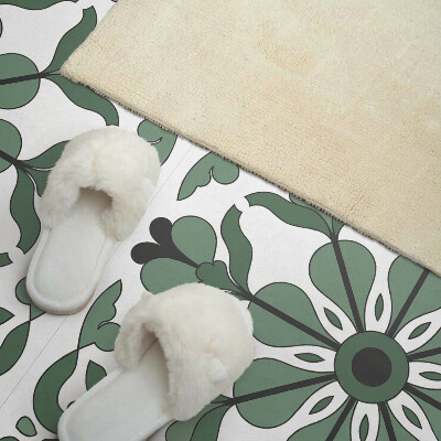 Wandpaneel pvc Plantsymmetrie in een harmonieuze stijl