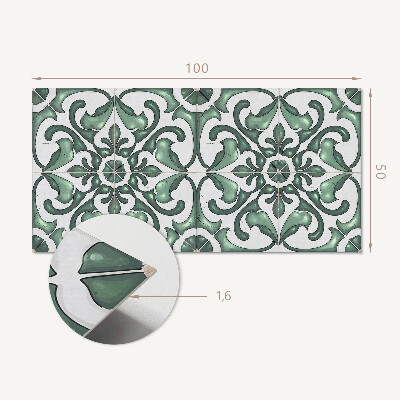 Vinyl wandpaneel Elegante grafische motieven