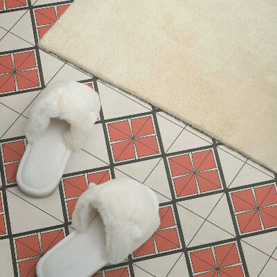 Zelfklevend wandpaneel Geometrisch ruitpatroon