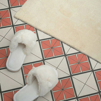 Zelfklevend wandpaneel Geometrisch ruitpatroon