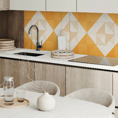 Vinyl wandpaneel Een ruitpatroon in een geometrische vorm