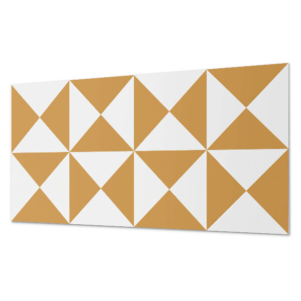 Wandpaneel pvc Patroon van driehoekige vormen