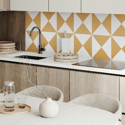 Wandpaneel pvc Patroon van driehoekige vormen