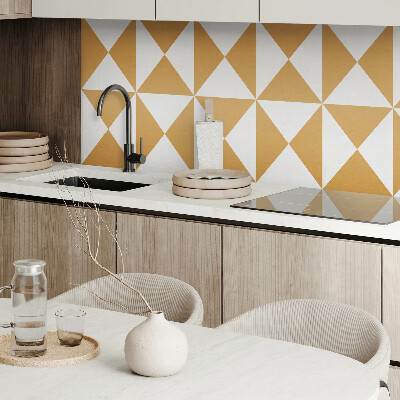 Wandpaneel pvc Patroon van driehoekige vormen